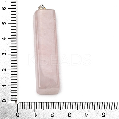 Natural Rose Quartz Big Pendants G-F820-03P-05-1