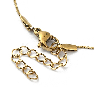 Ion Plating(IP) 304 Stainless Steel Serpentine Chain Bracelets BJEW-D020-01G-1