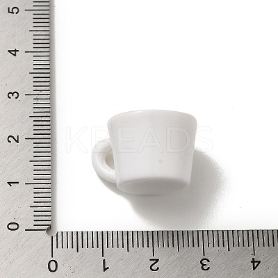 Opaque Resin Drink Pendants FIND-Z043-02B-1