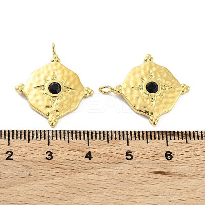 Ion Plating(IP) 316L Surgical Stainless Steel Pendants STAS-D029-18G-1