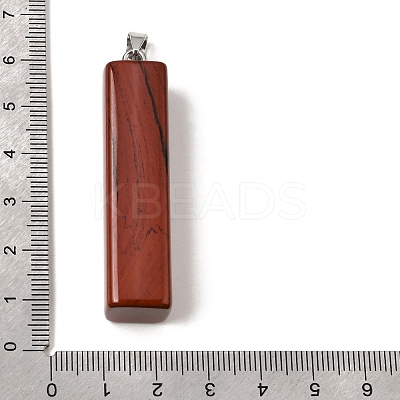 Natural Red Jasper Big Pendants G-F820-03P-02-1