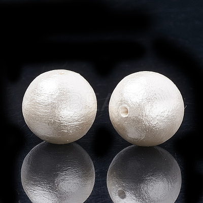 Compressed Cotton Pearl Beads X-WOVE-S114-10mm-13-1