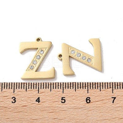 Real 14K Gold Plated 304 Stainless Steel Pendants STAS-L022-157G-Z-1