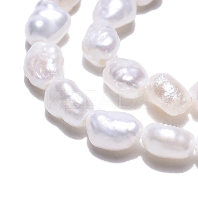 Natural Cultured Freshwater Pearl Beads Strands PEAR-N014-03E-1