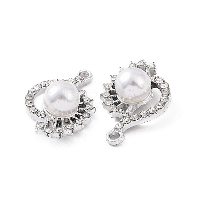 Alloy Rhinestone Pendants ALRI-C008-59P-1