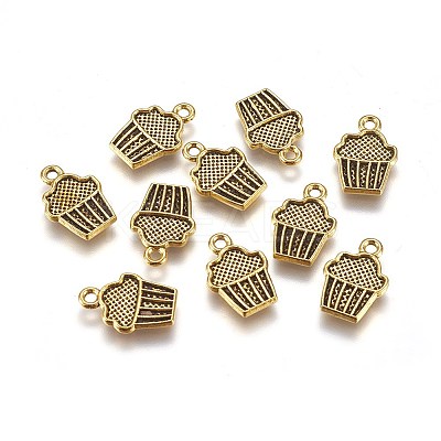 Tibetan Style Alloy Drink Charms TIBEP-A100748-G-FF-1
