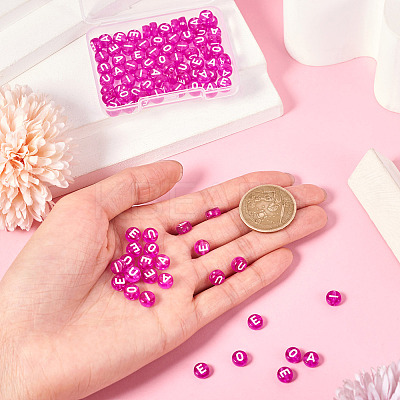 100Pcs 5 Styles Transparent Acrylic Beads OACR-TA0003-48A-1