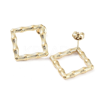 304 Stainless Steel Stud Earrings EJEW-P245-19G-1