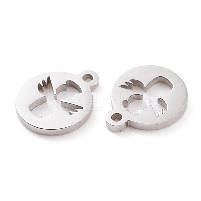 Non-Tarnish 304 Stainless Steel Charms STAS-Y002-15P-1