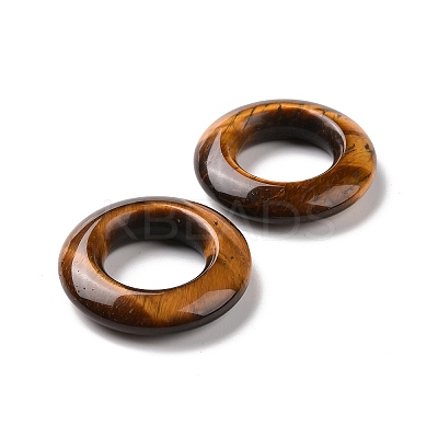 Natural Tiger Eye Pendants G-F728-02C-1