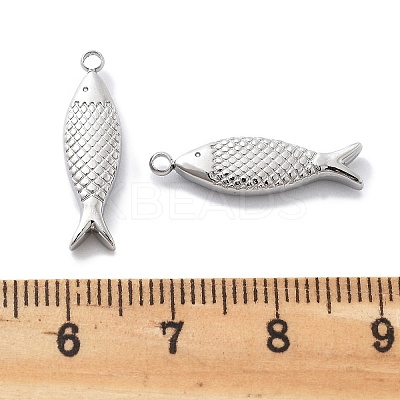 Anti-Tarnish 304 Stainless Steel Pendants STAS-R130-26P-1