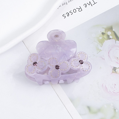 PVC Claw Hair Clips for Women PW-WG61718-03-1