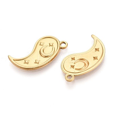 304 Stainless Steel Pendants STAS-T065-04G-1