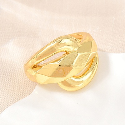 Brass Cuff Open Rings KK-CBA5A76-06G-04-1