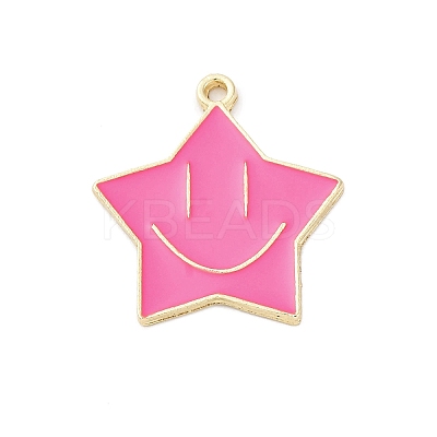 Alloy Enamel Pendants LS-ENAM-F152-05G-04-1