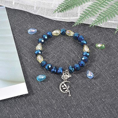 AB-Color Plated Glass Beads EGLA-NB0001-08-1