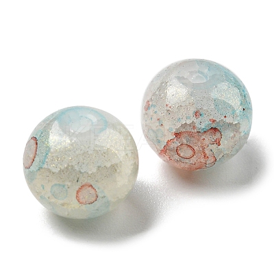 Transparent Crackle Glass Beads LS-GLAA-D012-02C-1