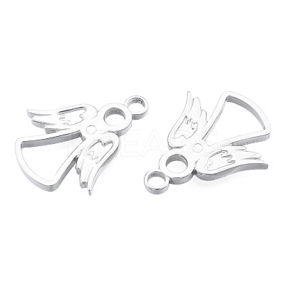Non-Tarnish 201 Stainless Steel Pendants STAS-N098-255P-1