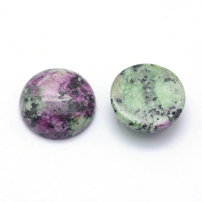 Natural Ruby in Zoisite Cabochons G-P393-R34-4MM-1