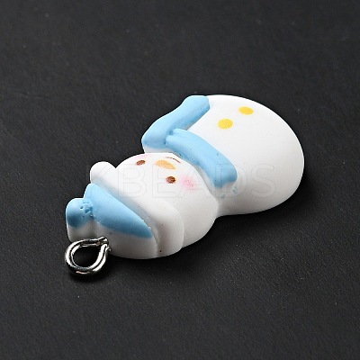 Christmas Opaque Resin Pendants X-RESI-G043-A02-1