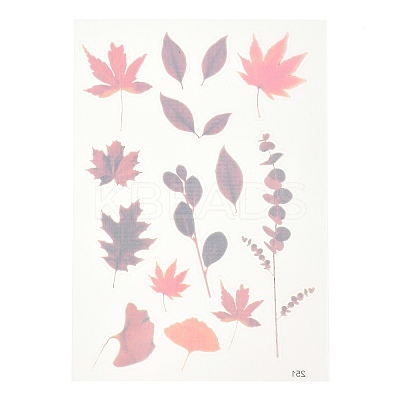 Waterproof Plastic Self Adhesive Stickers DIY-F064-13B-1
