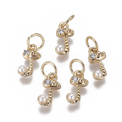 Brass Charms KK-L179-08J-G-1