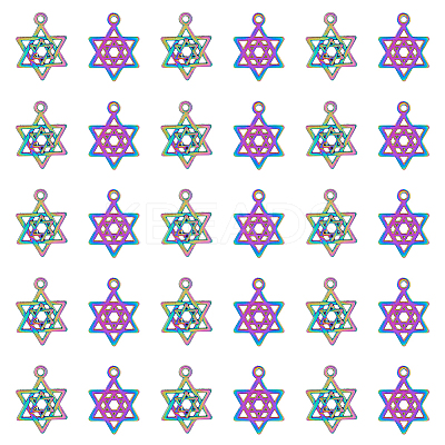 30Pcs Alloy Pendants PALLOY-DC0001-09-1