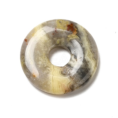 Natural Crazy Agate Pendants G-I331-01J-1