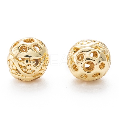 Alloy Hollow Beads PALLOY-P238-14G-RS-1