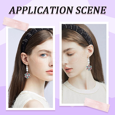12Pcs 2 Color Brass Clip-on Earring Converters Findings KK-BBC0010-05-1