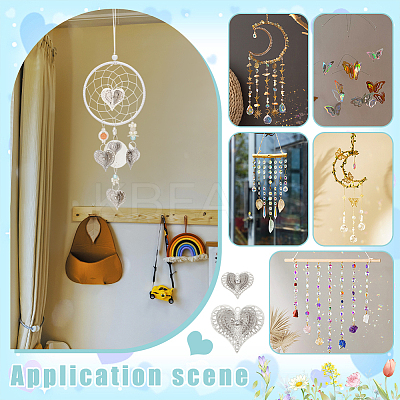 12Pcs 2 Styles Brass Pendants KK-NB0003-92P-1