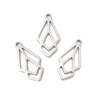 Non-Tarnish 201 Stainless Steel Pendants STAS-I199-A06-P-1