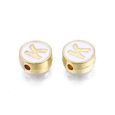 Alloy Enamel Beads ENAM-N052-006-01K-RS-1