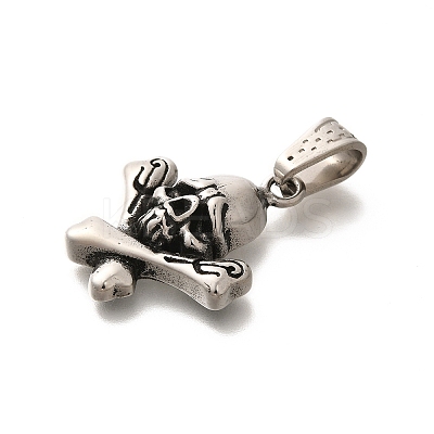304 Stainless Steel Pendants STAS-Z110-48I-AS-1