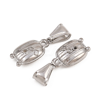 304 Stainless Steel Pendants STAS-B167-17A-P-1