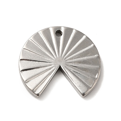 Non-Tarnish 304 Stainless Steel Pendants STAS-M312-01B-P-1