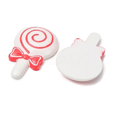 Opaque Resin Imitation Food Cabochons RE-CBAE980-09B-1