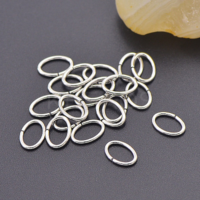 Non-Tarnish 304 Stainless Steel Open Jump Rings STAS-L236-07P-1