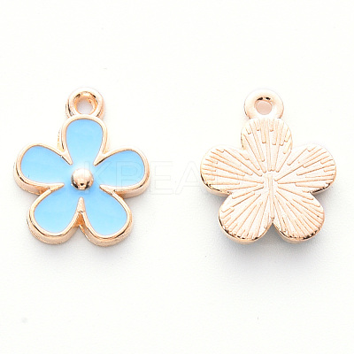 Alloy Enamel Charms ENAM-R059-02-RS-1