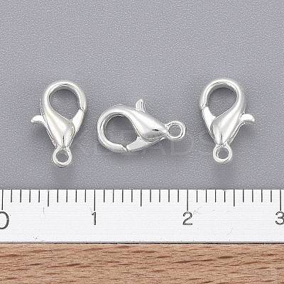 Zinc Alloy Lobster Claw Clasps E103-S-1