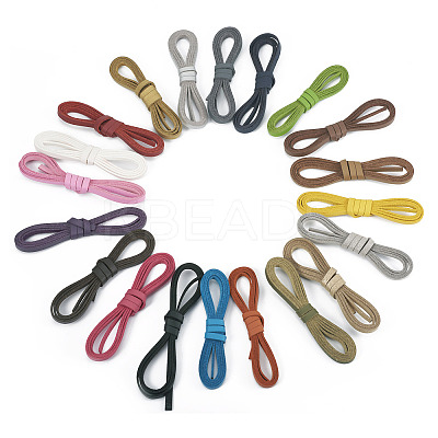 20 Strands 20 Colors Flat Imitation Leather Cord WL-TA0001-01-1