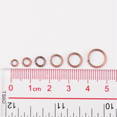 1 Box Brass Open Jump Rings KK-X0068-R-NF-B-1