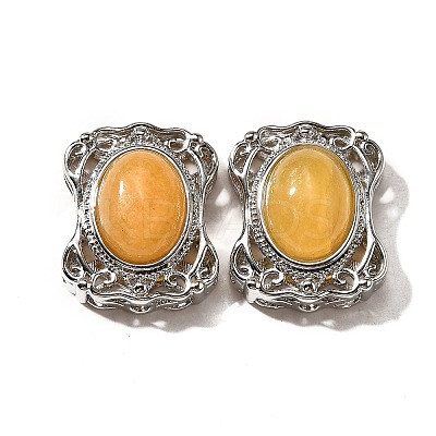 Natural Yellow Jade Multi-Strand Links KK-M304-05P-06-1
