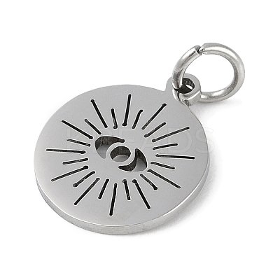 Non-Tarnish 304 Stainless Steel Charms STAS-L279-027P-1