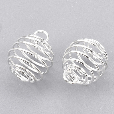 Iron Wire Pendants IFIN-Q125-02B-S-1