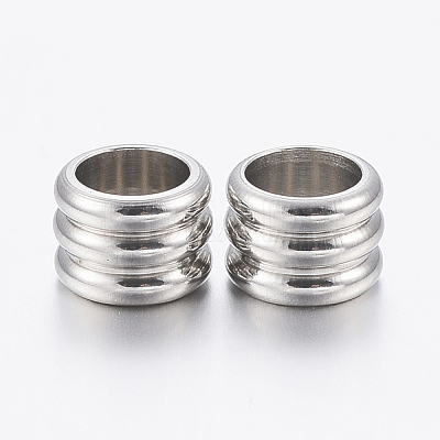 Tarnish Resistant 304 Stainless Steel Beads STAS-K181-09-06P-1