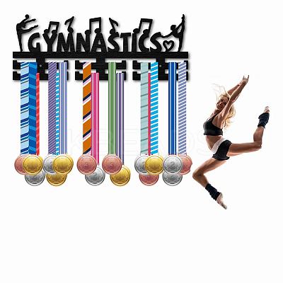 Fashion Wood Medal Hanger Holder ODIS-WH0041-151-1
