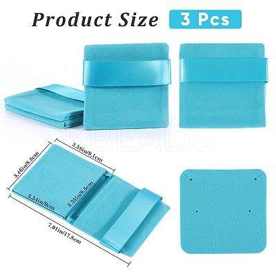 3Pcs Rectangle Velvet Envelope Packing Pouches TP-BBC0001-10A-1