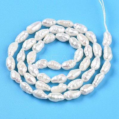 Natural Cultured Freshwater Pearl Beads Strands LS-PEAR-N014-04H-1