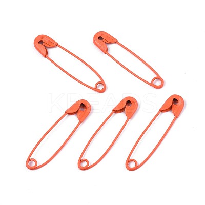 Spray Painted Iron Safety Pins IFIN-T017-02J-NR-1